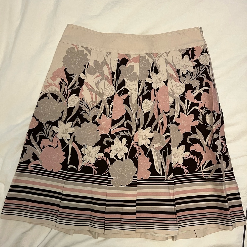 Ann Taylor Cream Skirt